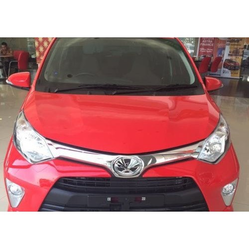 Hood moulding chrome Toyota Calya | Kikim Variasi