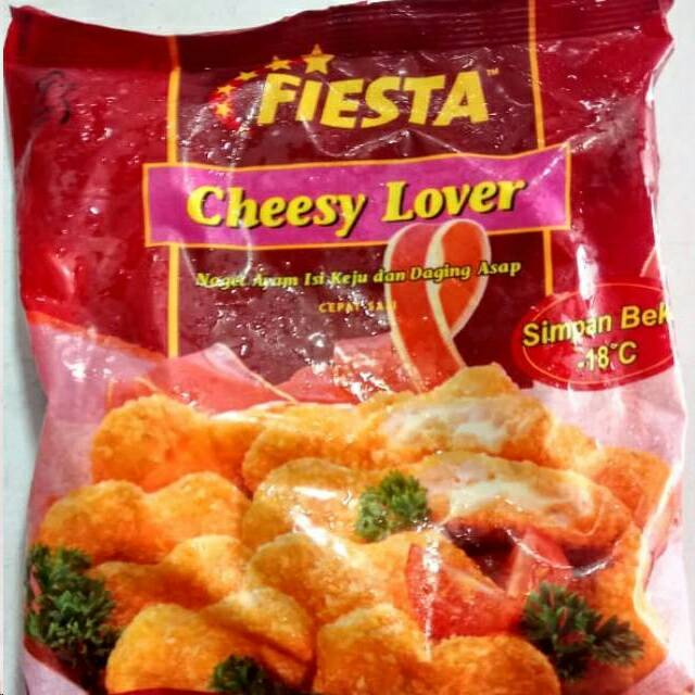 

Chesse lover - keju ayam nugget 500gr - fiesta