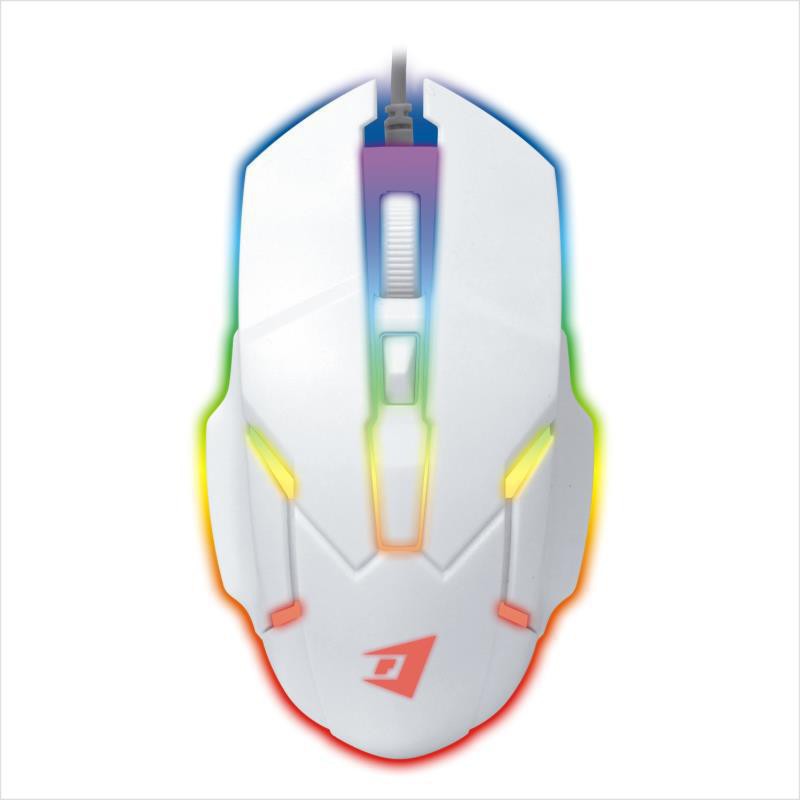 Mouse Wired Gaming Jertech M300 RGB High Speed Robot Desain Rocket Strong Material New