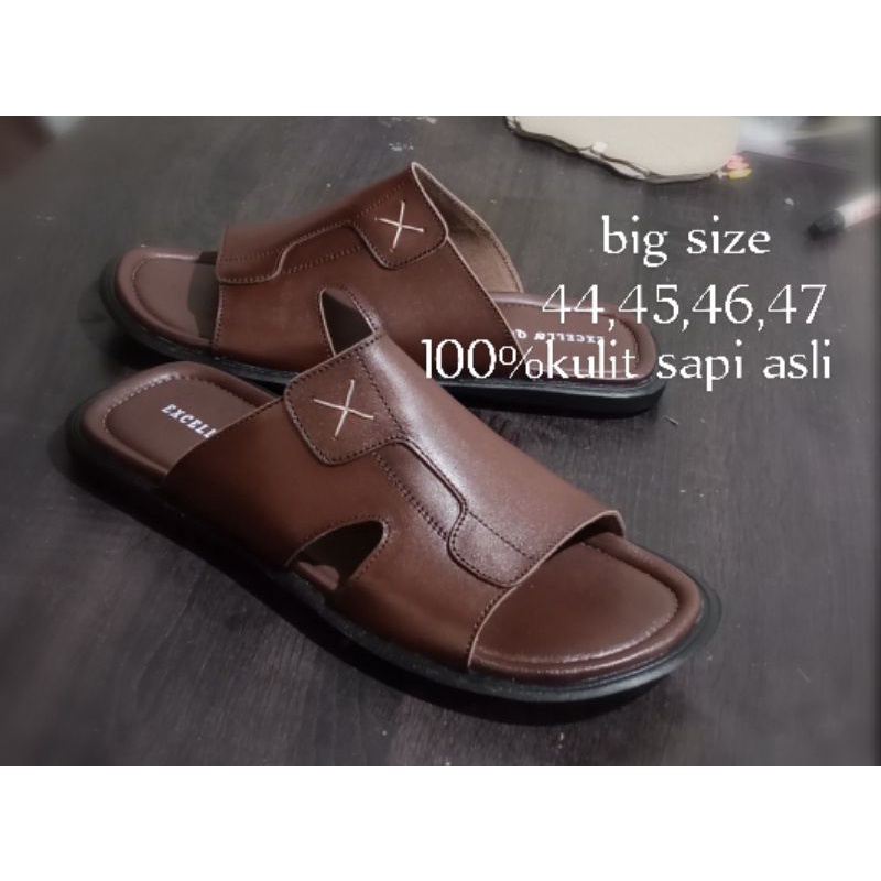 SANDAL PRIA KULIT ASLI/ SANDAL BIG 44,45,46,47