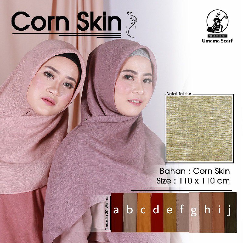 [ LARIS MANIS ] JILBAB SEGI EMPAT | HIJAB SEGI EMPAT | JILBAB PESTA | HIJAB PESTA Segiempat Corn Ski