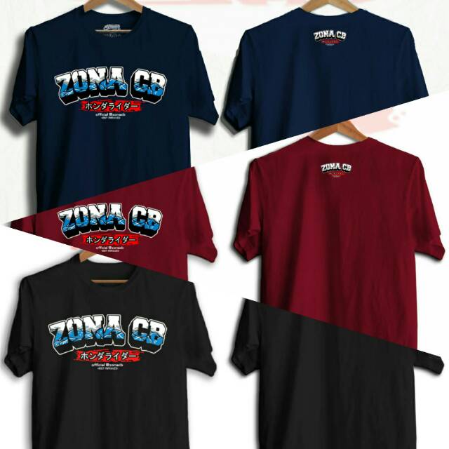 KAOS ZONA CB ORIGINAL MERCH / KAOS CB GL MEGAPRO TIGER HEREX INDONESIA GANK / RACING SQUAD MBOIS