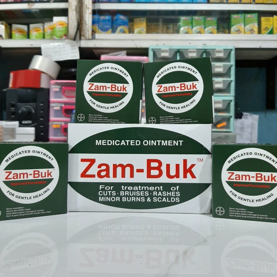 ZAM-BUK ORIGINAL BAYER ASLI SALEP MEMAR-ZAMBUK ASLI ORIGINAL AMPUH SALEP LUKA RINGAN-ZAM-BUK THAILAN
