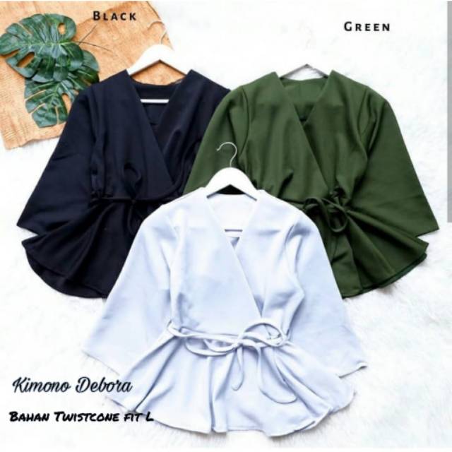 { THABI } MS KIMNOO DEBORA / ATASAN WANITA / BAJU WANITA KOREA / PAKAIAN / BAJU REMAJA KOREA / BLOUS