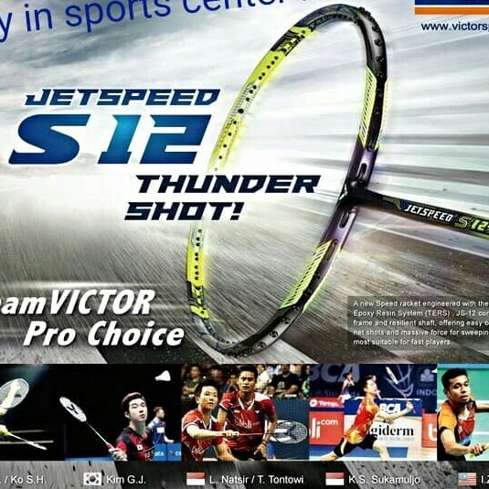 Raket Badminton / Bulutangkis Victor Jetspeed 12 ( JS 12 ) ORIGINAL