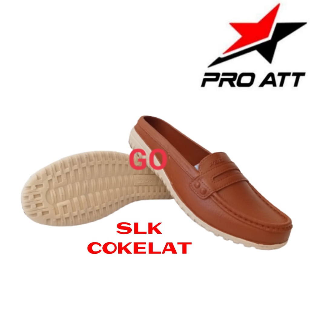 gof ATT SLK &amp; NSK Sepatu Sandal Karet Slip On Sepatu Cewek Anti Air Empuk Tidak Lecet Ringan