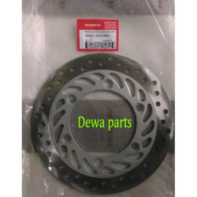 Piringan cakram mega pro. Original ahm 45251KEH600