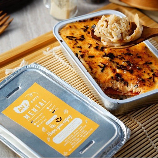 

salmon kani mentai rice by AN's Cook
