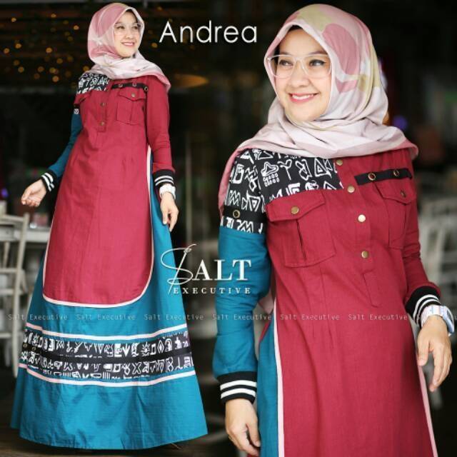 Gamis andrea by salt executive ori