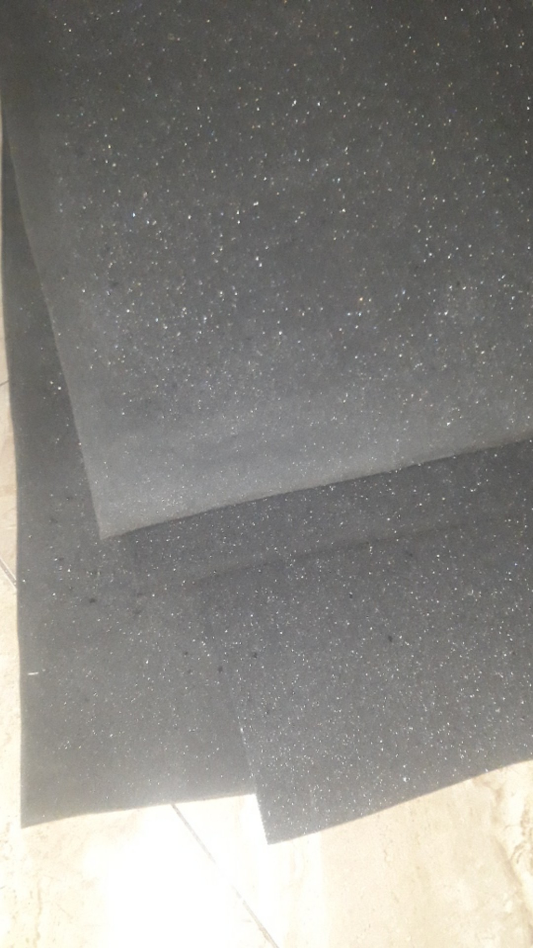 Busa Lembaran 100x60x1 Cm Pu Foam Sponge Spon Density 27 Hitam Kasur Karpet Surpet Jok Sofa Sajadah