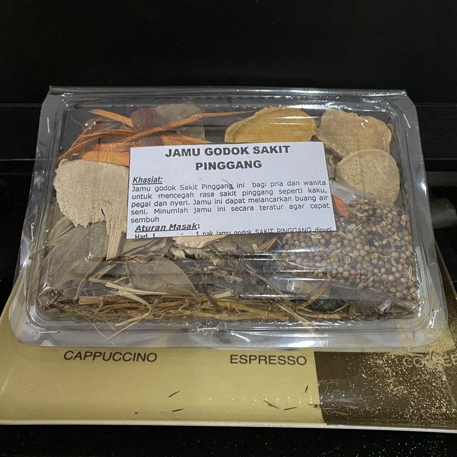 

Jamu Tradisional Godok / Godog Sakit Pinggang