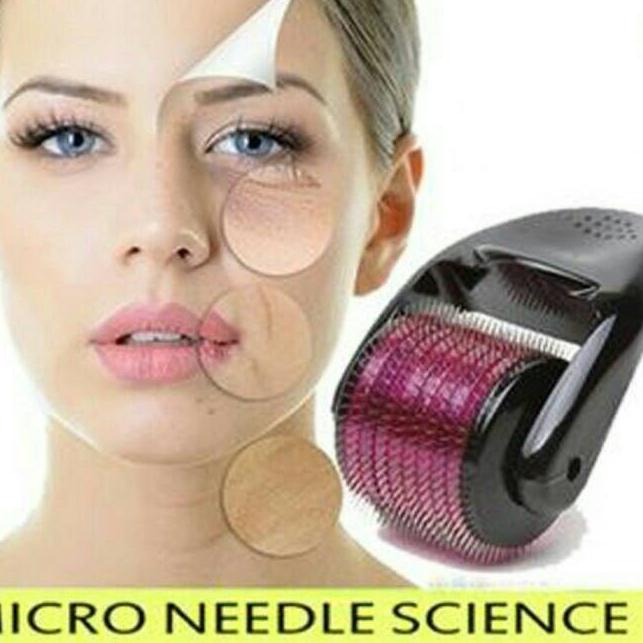➫ Dermaroller microneedle face skincare derma roller wajah 1 mm ♠