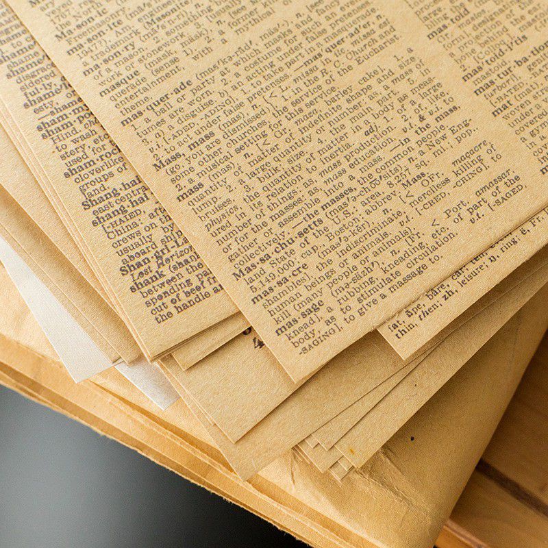 

Vintage Paper P11 • Hazzel Brown Cream Kertas Jurnal for Journaling