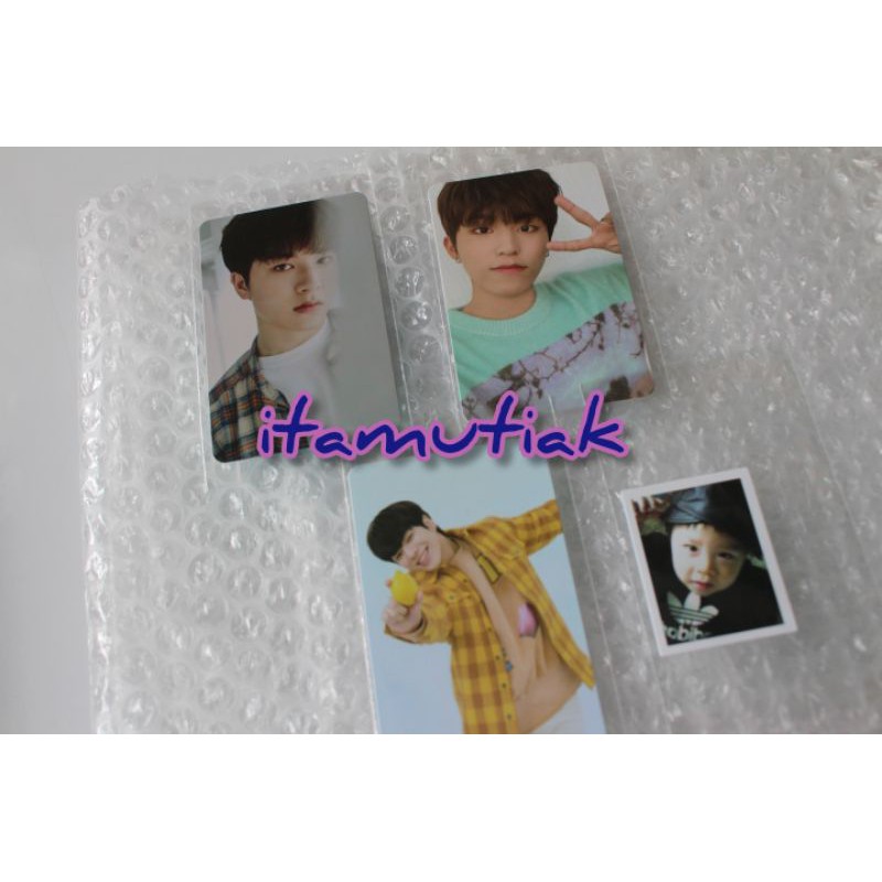 PC PHOTOCARD BABY JUNGHWAN PHOTOCARD JUNGHWAN KONSEP JEONGWOO SELFIE FULL ALBUM TREASURE BLUE VERSI