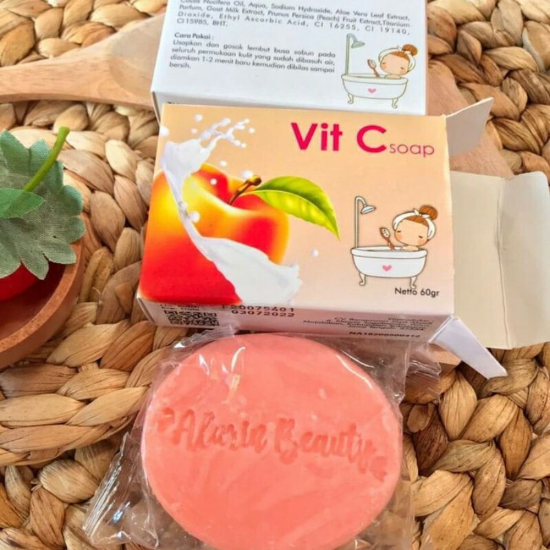 sabun pemutih ALURIN BEAUTY VITC SOAP