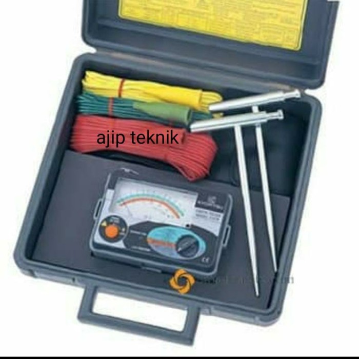 Kyoritsu 4102AH analog earth grounding ground tester manual 4102 AH