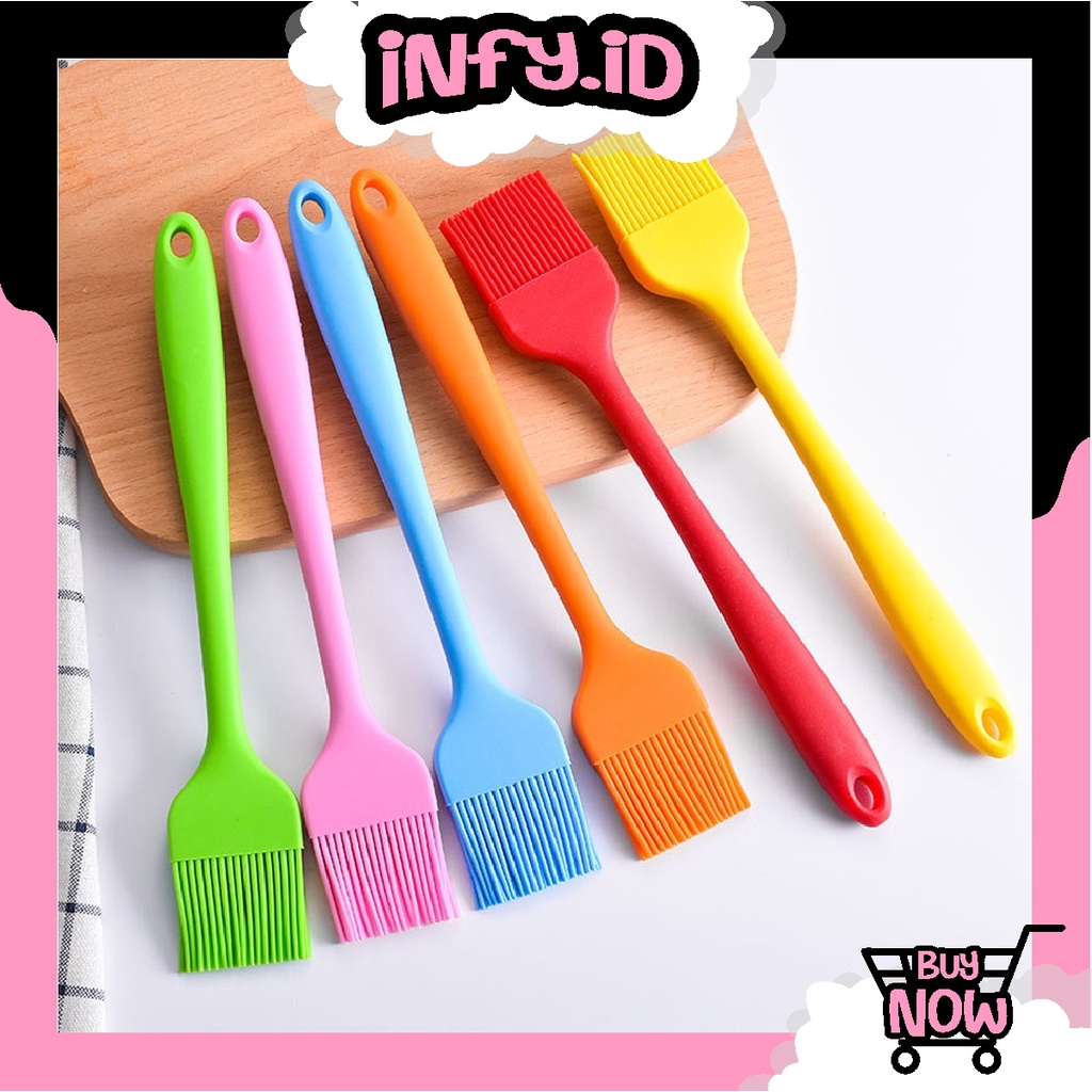 INFY - R699 Kuas Kue Silikon / Spatula Silicone Satuan