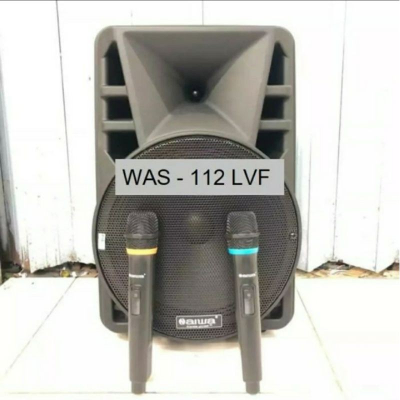 Speaker Portable Wireless Meeting AIWA 112LVF / 112 LVF 12 INCH ORIGINAL