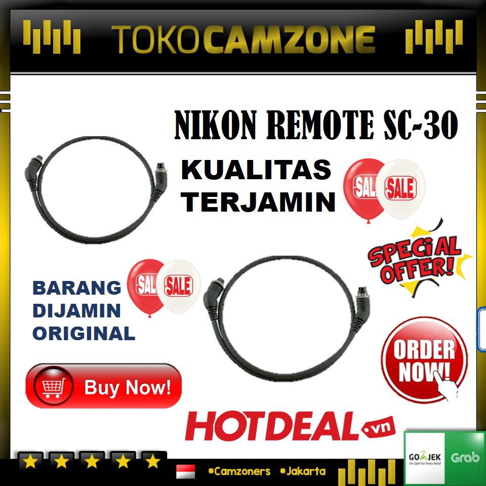 Nikon SC-30 TTL Off-camera Shoe Cord Kabel Flash Kamera