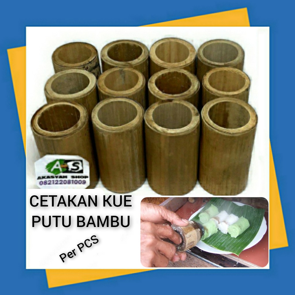 Cetakan Putu Bambu Pcs