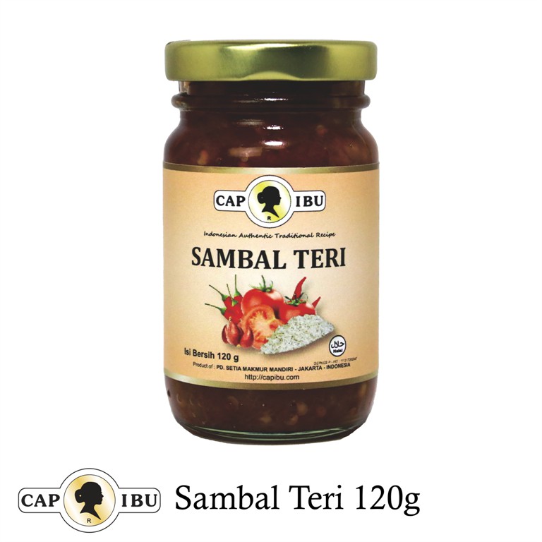 

Sambal Teri Cap Ibu 120G (Botol Mini)