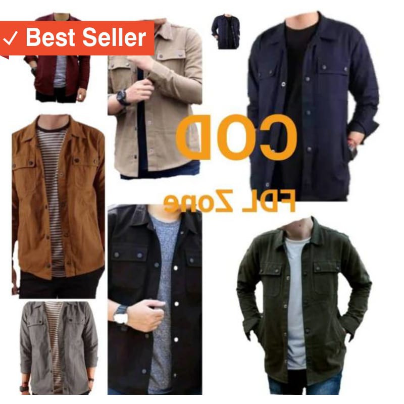 FASHION MURAH JAKET BAGUS / KEMEJA SEMI PARKA | JAKET SEMI PARKA | SEMI PARKA  | SEMI PARKA ORI
