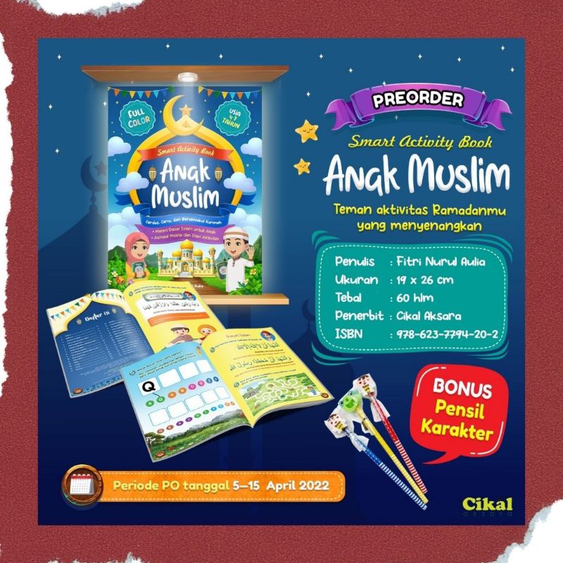Smart Activity Book Anak Muslim
