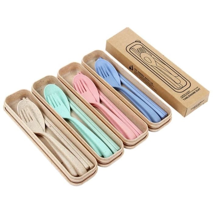 SENDOK SET TRAVELING PLUS SUMPIT FREE BOX