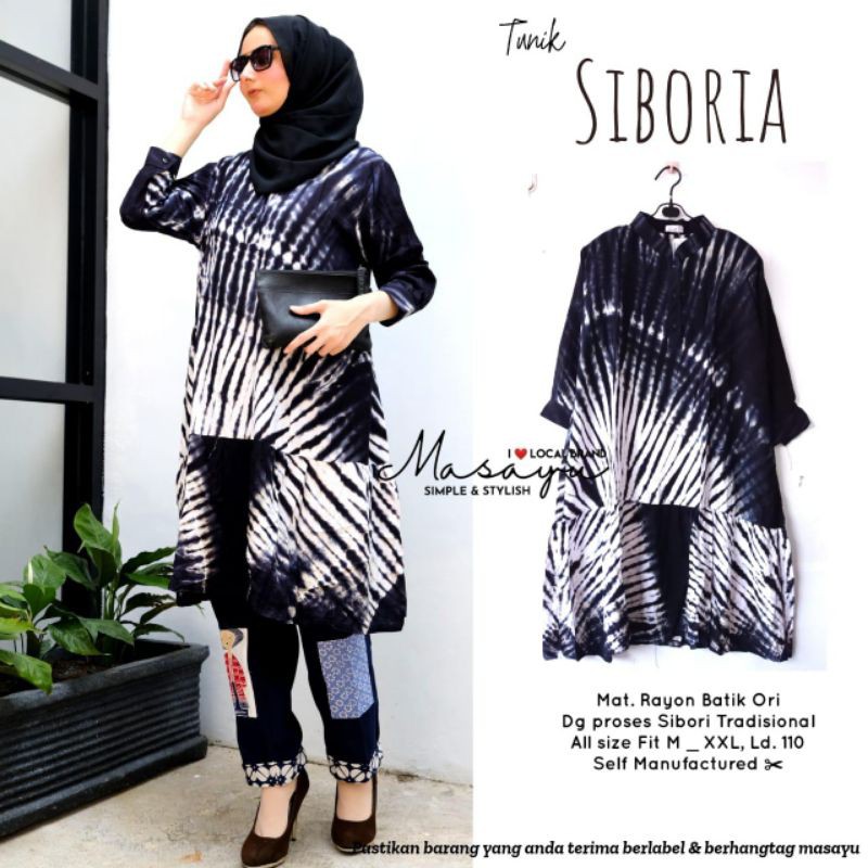 Goenzshop Tunik Siboria,Fit M-XXL