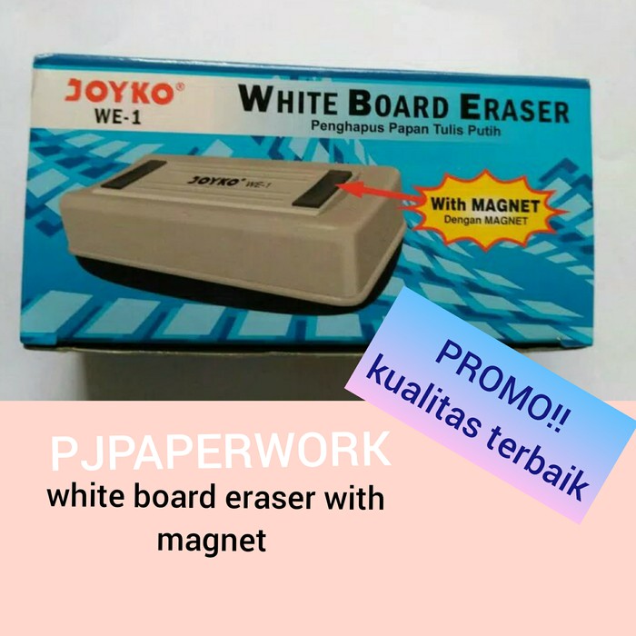 

Whiteboard eraser with Magnet Joyko/penghapus magnet papan tulis Bagus