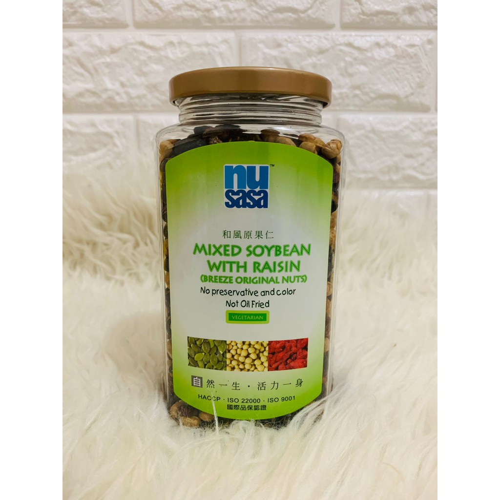 

Nusasa Mixed Soybean With Raisin 360g