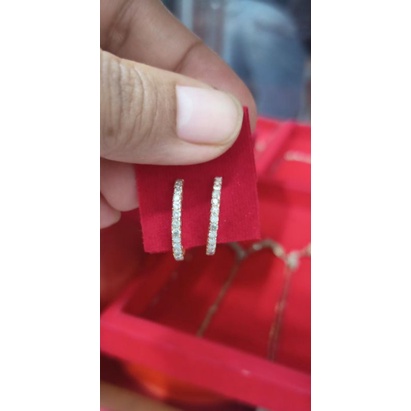 anting ring berlian medan
