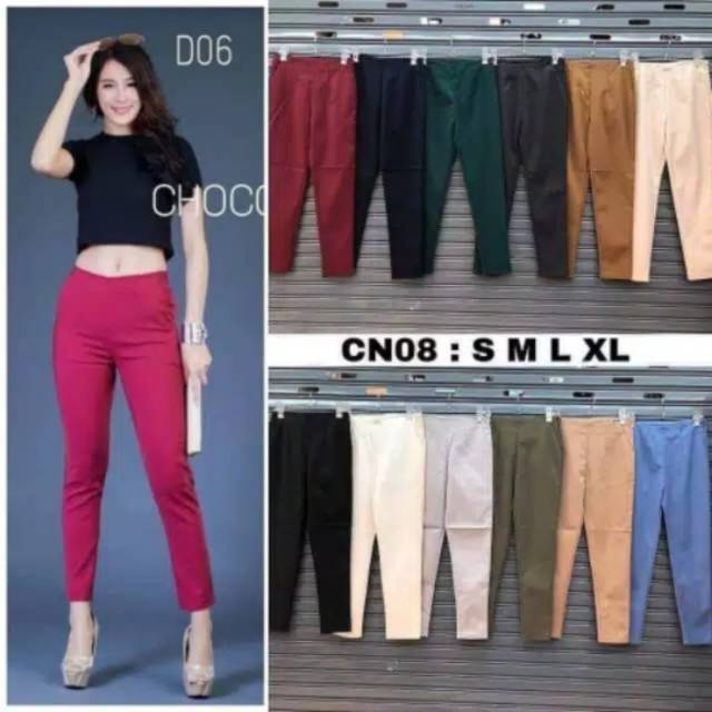 Choco Ann Pants Panjang (Zipper Samping)