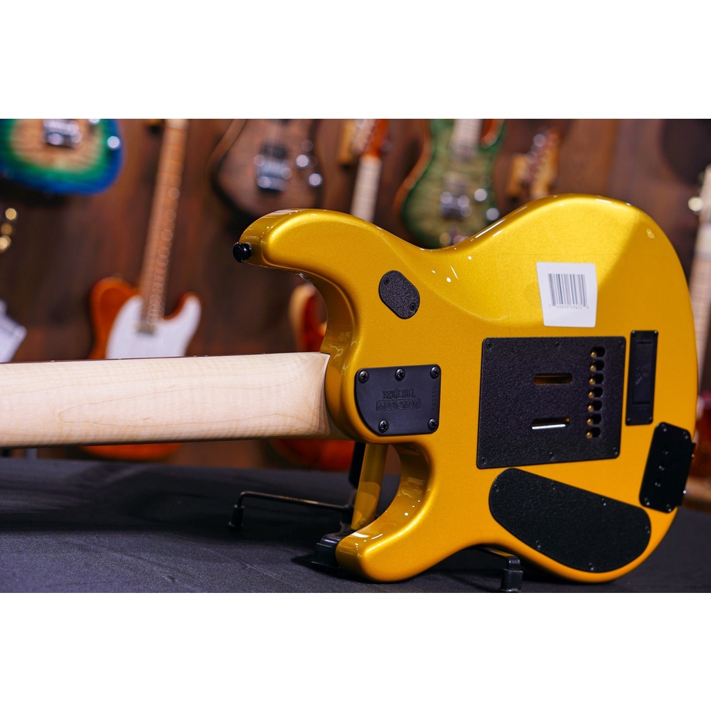 Ernie Ball Music Man JP7 John Petrucci Signature Electric Guitar - Firemist Gold F88650