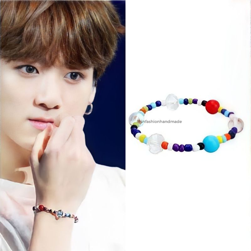 infashionhandmade jungkook bead bracelet
