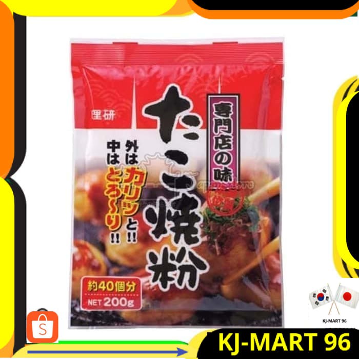 

MAKANAN JEPANG/JAPANESE FOOD/TEPUNG JEPANG TAKOYAKI BALL 200 GR IMPORT