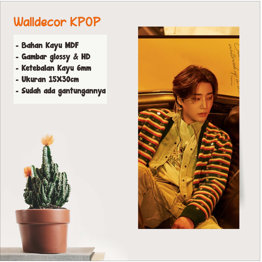 WALLDECOR DAY6 YOUNG K WALL DECOR POSTER KAYU HIASAN DINGDING KPOP KOREA GLOSSY