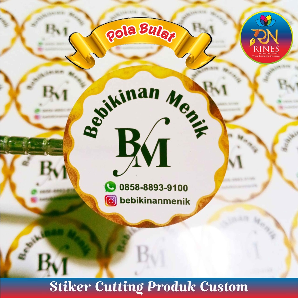 

Stiker Cutting Produk Custom