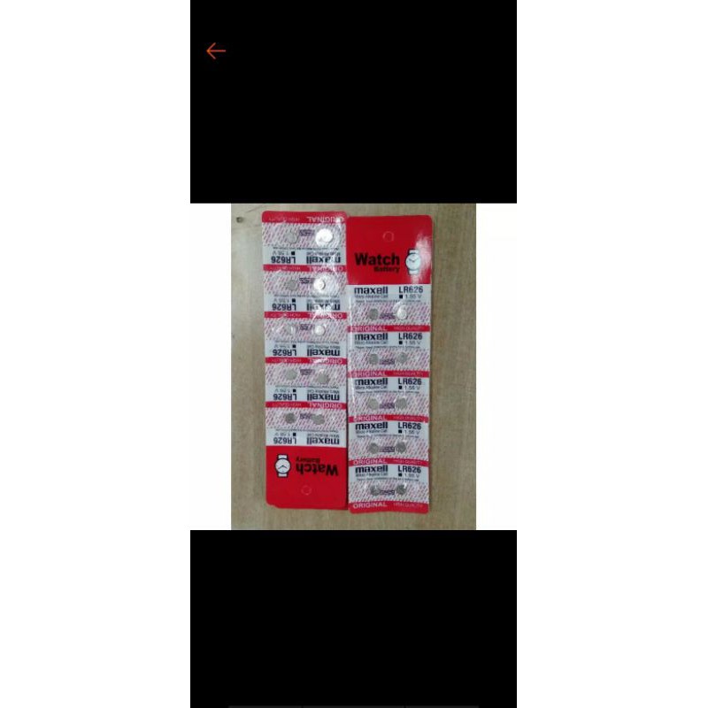 Baterai Jam Tangan Baterai Jam Tangan 626 Maxell
