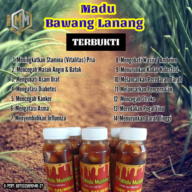 

Madu BAWANG LANANG/TUNGGAL