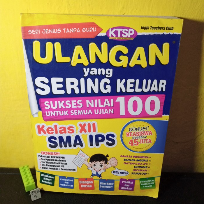 seri jenius tanpa guru ulangan yang sering keluar kelas 12 SMA IPS