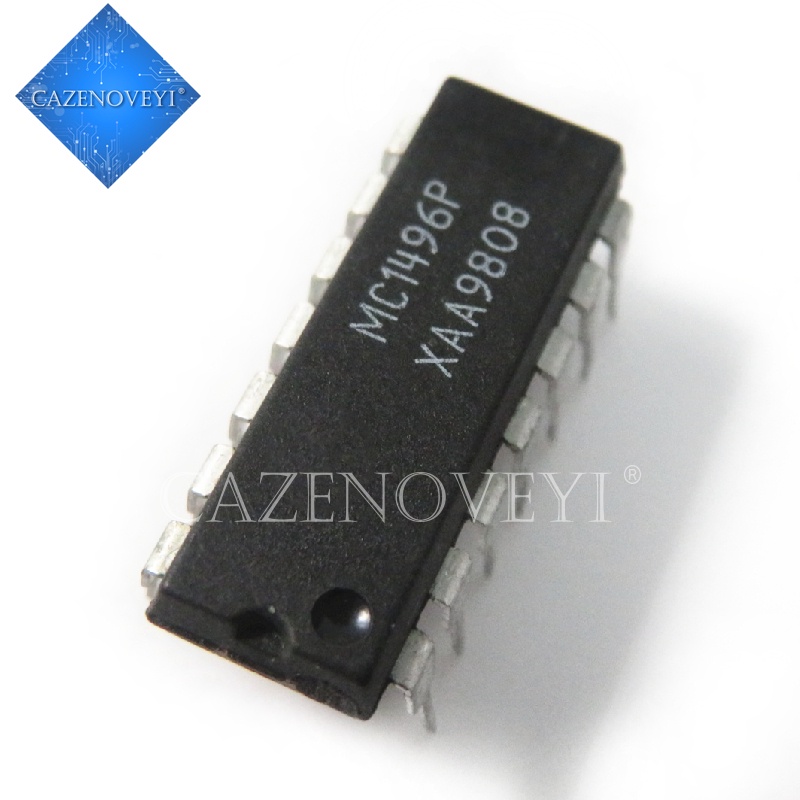 10pcs Ic Mc1496P Mc1496 Dip-14