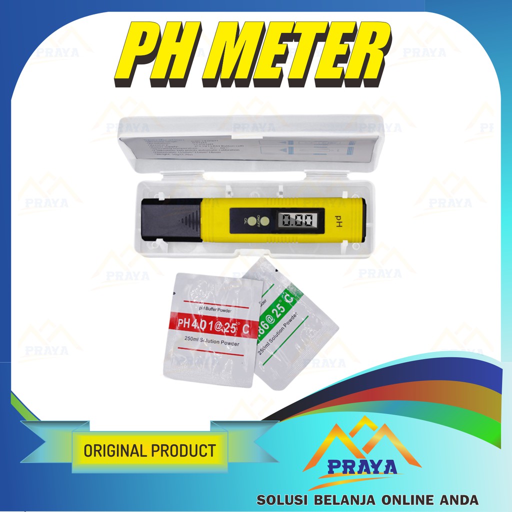 PH METER DIGITAL TESTER UKUR ASAM BASA KEASAMAN AIR CAIRAN LIQUID