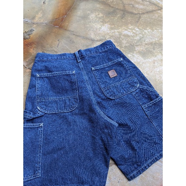 [Size 28] Celana Carhartt Shorts Jeans Carpenter second Original