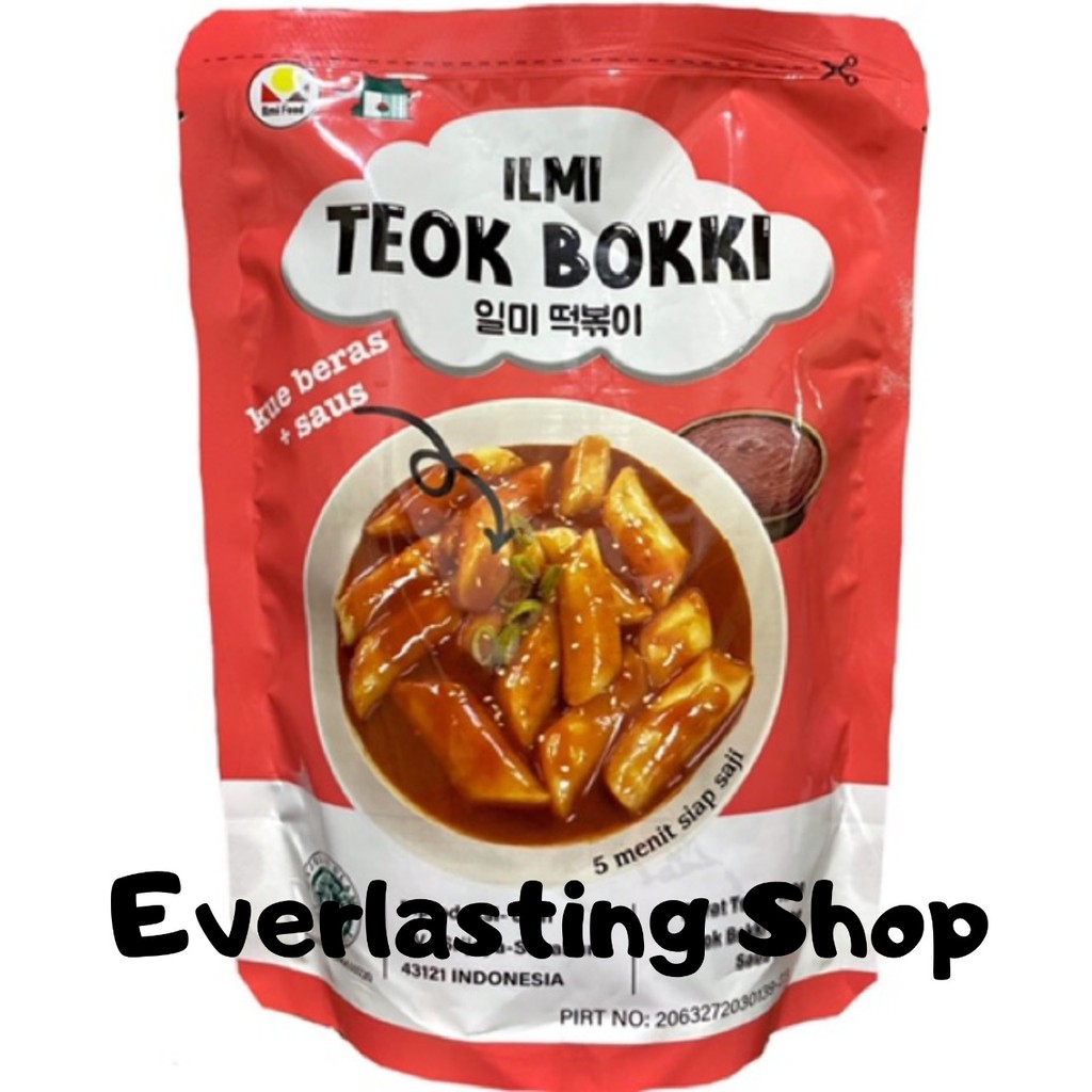 

ilmi TteokBokki Teokbokki Tteok Instant Ttok Tteokpokki Topokki Garatteok Teokpokki Rice Cake Kue