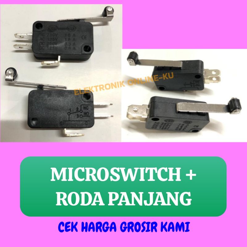 MICROSWITCH + RODA PANJANG