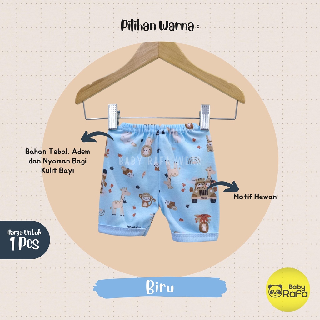 Celana Pendek Bayi Newborn Animal Series merk KOTOBUKI