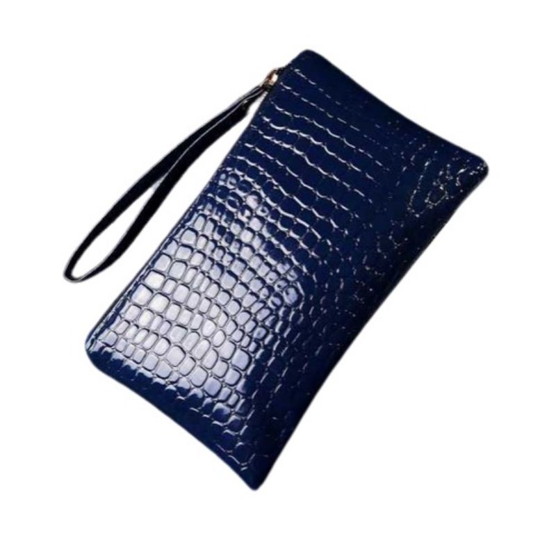 Medan Termurah Clutch wanita croco leather import dompet wanita hp croco