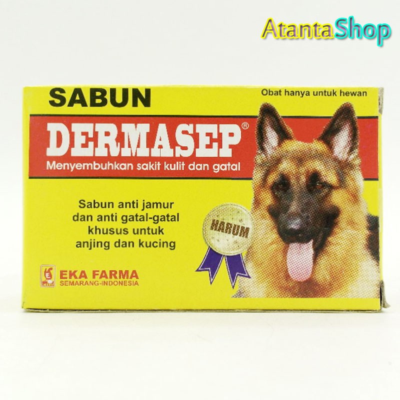 Eka Farma Dermasep Sabun Anti Jamur Dan Gatal Untuk Anjing Kucing Shopee Indonesia