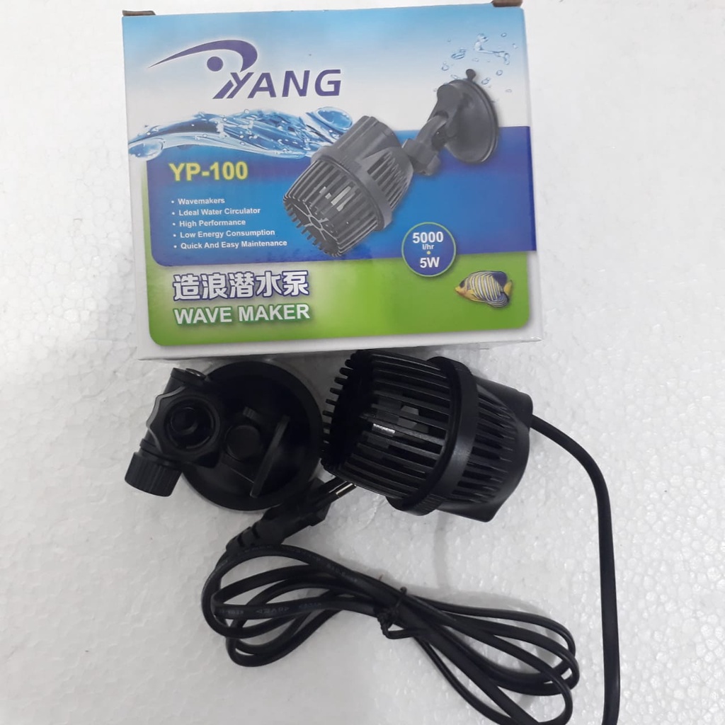 YANG YP 100-YP 202 Wave maker 5 watt Pembuat ombak Alat Pembuat Arus aquarium-aquascape